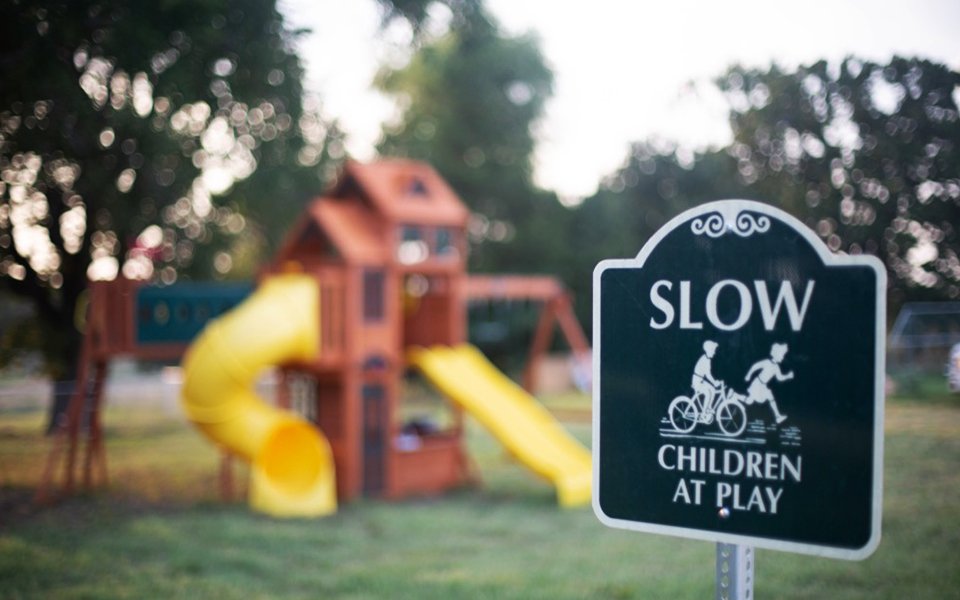 Peaceful RV sites surrounded by trees at Queen & Duke RV Resort in Whitesboro, Texas